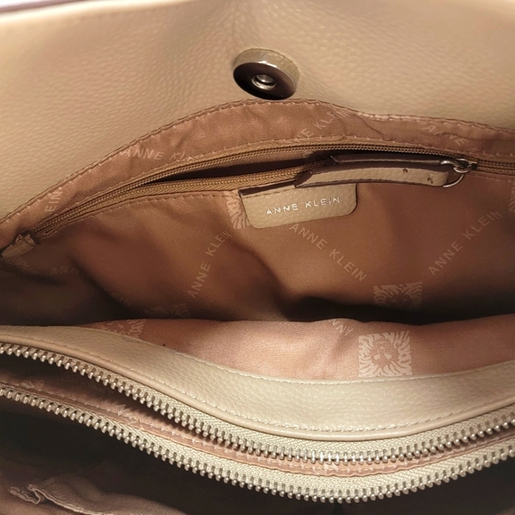 Anne Klein Taupe A-line Hobo P38 - Picture 8 of 8
